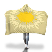 Hooded Blanket Sunburst  custom design hoodie blanket