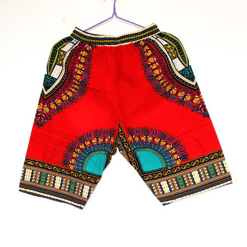 (2pcs/lot) Mr Hunkle New Design African Traditional Print 100% Cotton Dashiki Sky Blue Short Men's African short Pants