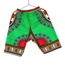 (2pcs/lot) Mr Hunkle New Design African Traditional Print 100% Cotton Dashiki Sky Blue Short Men's African short Pants