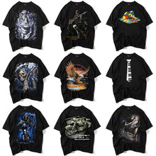 World War Two 3D Print T-Shirt Military Men Europe And US StreetWear T Shirt Pure Cotton Motorcycle T-Shirts O-Neck,UMA426