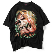 World War Two 3D Print T-Shirt Military Men Europe And US StreetWear T Shirt Pure Cotton Motorcycle T-Shirts O-Neck,UMA426