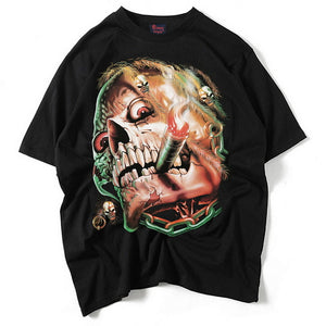 World War Two 3D Print T-Shirt Military Men Europe And US StreetWear T Shirt Pure Cotton Motorcycle T-Shirts O-Neck,UMA426