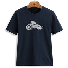 JNGLE ZONE Men's plus size T-shirt Motorcycle Heat transfer t shirt design O-Neck short t-shirt Men's Casual t-shirts TA034