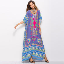 Plus Size Maternity Photo Shoot Beach Sundress Sexy V-Neck Boho Dress Traditional Ethnic Loose Dashiki Vintage Kaftan Dressess