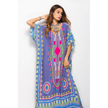 Plus Size Maternity Photo Shoot Beach Sundress Sexy V-Neck Boho Dress Traditional Ethnic Loose Dashiki Vintage Kaftan Dressess